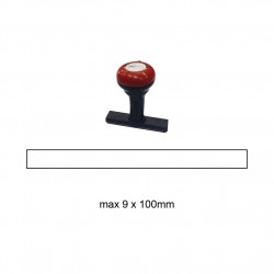 Hand Stamp MS9100R , 9x100mm